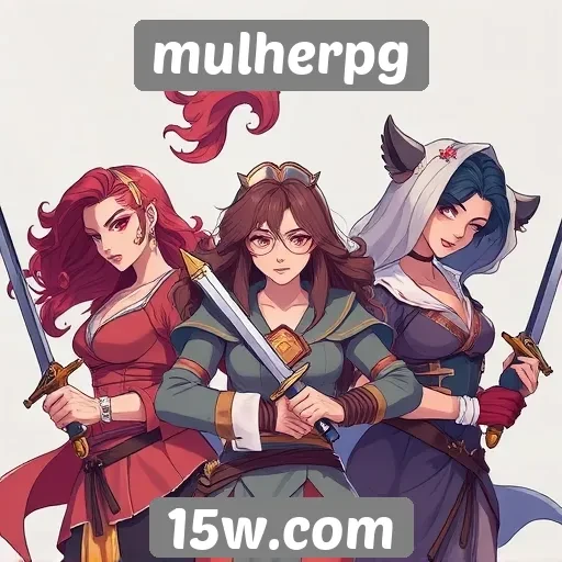 Diversidade de gêneros nos jogos de MulherPG