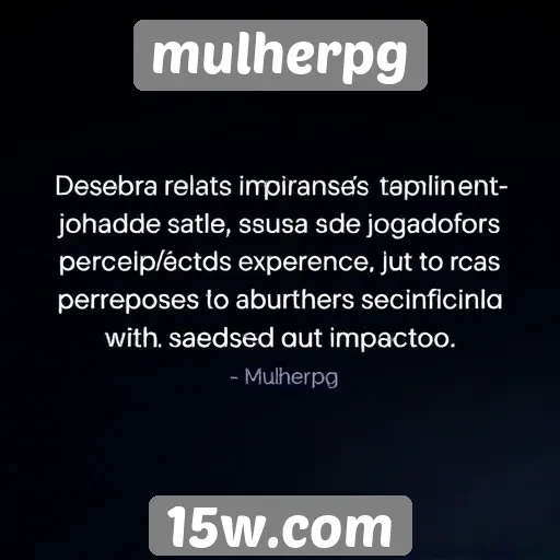 Testemunhos de jogadoras sobre suas experiências em mulherpg