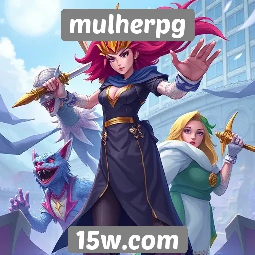 Exploração dos gêneros de jogos disponíveis no MulherPG